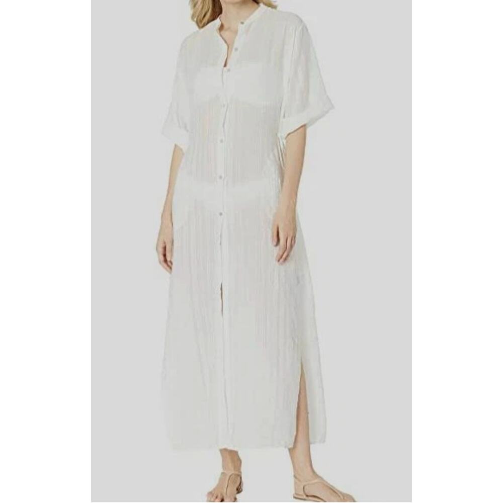 Robin Piccone Women's White Swimsuit Cover Up Size M